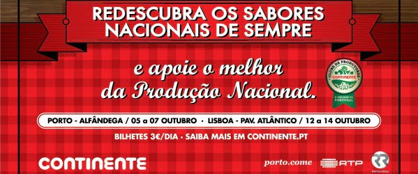 Mercado de Sabores Continente realiza-se este fim de semana