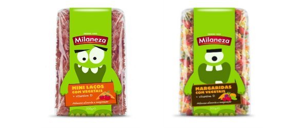 Milaneza lança duas massas para o segmento infantil
