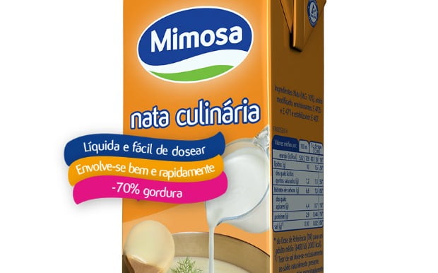 Mimosa renova embalagem da Nata Culinária