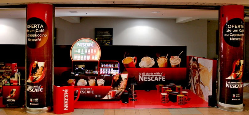 Nescafé lança espaço de degustação no CC Colombo