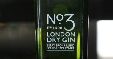 No.3 London Dry Gin considerado o melhor gin do mundo