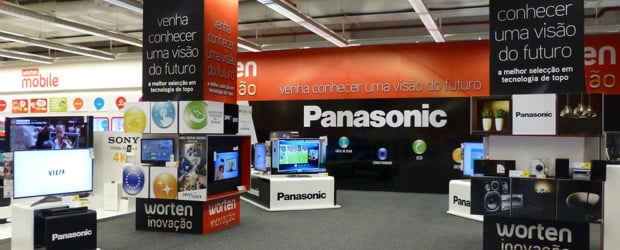 Panasonic em destaque no Espaço Inovação da Worten do Colombo