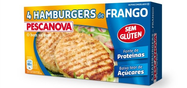 Pescanova lança hamburgers de frango sem glúten