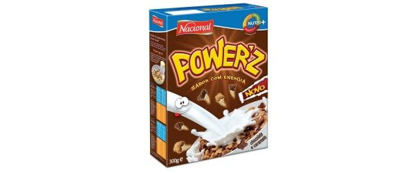 Nacional lança cereais para crianças PowerZ