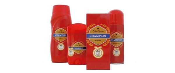 Old Spice lança gama Champion alusiva aos Jogos Olímpicos