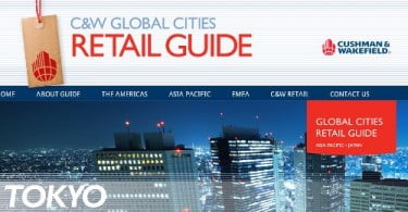 Cushman & Wakefield lança ferramenta online para retalhistas
