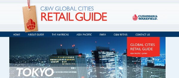 Cushman & Wakefield lança ferramenta online para retalhistas