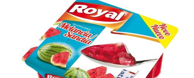 Sabor a Melancia chega às gelatinas Royal prontas a comer