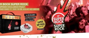 Super Bock Super Rock lança Fã Pack na Fnac