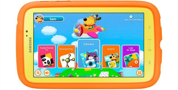 Samsung lança Galaxy Tab3 Kids