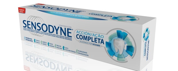 Sensodyne lança "Ação Completa"