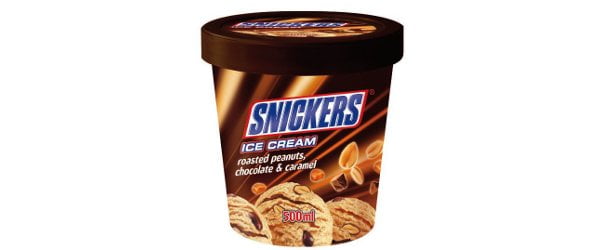 Mars Ice Cream lança gelado Snickers com novo formato
