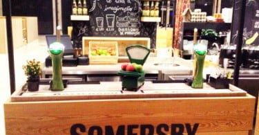 Somersby abre banca no Mercado da Ribeira