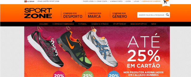Sport Zone lança loja online