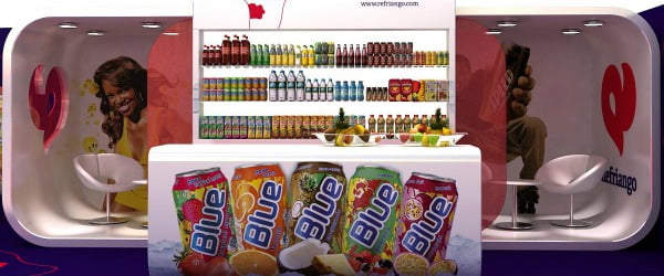 Incyte ativism cria stand da Refriango para a SIAL Paris
