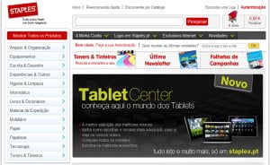 Staples lança área especial para Tablets