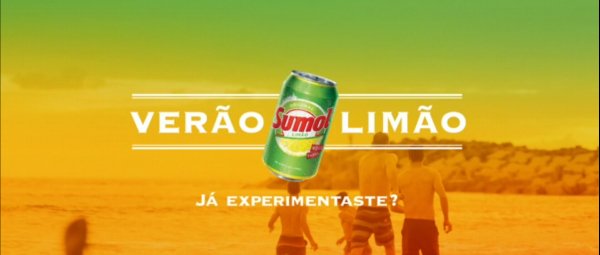 Sumol promove novo sabor a limão com campanha televisiva