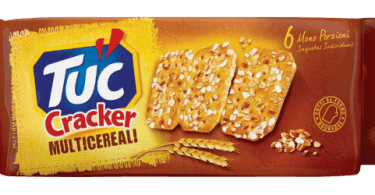 TUC lança crackers com cobertura de cereais