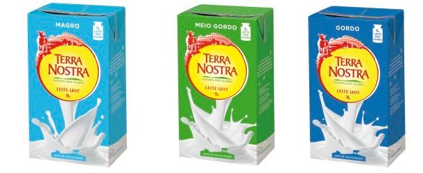 Leite Terra Nostra com nova imagem