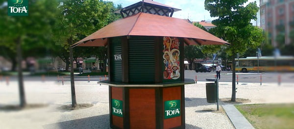 Tofa inaugura quiosques em zonas emblemáticas de Lisboa