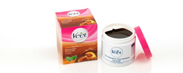 Veet lança Cera com Óleo de Argão