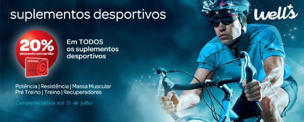 Wells lança loja online de Suplementos Desportivos