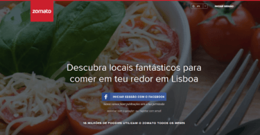 Zomato chega a Portugal