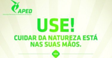 APED utiliza garrafas de plástico para produzir sacos