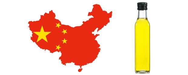 Exportações de azeite para a China sujeitas a licença automática