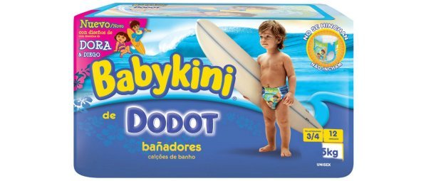 Dodot aposta em calções de banho descartáveis para bebés