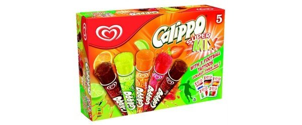 Calippo Super Mix disponível nas grandes superfícies