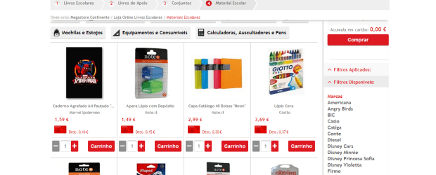 Comprar material escolar na internet já é tendência