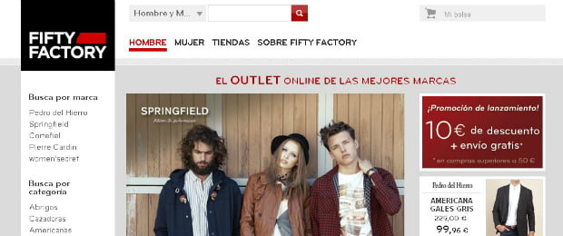 Fifty Factory inaugura loja online