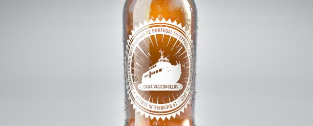 Joana Vasconcelos desenha imagem de edição especial da cerveja Sagres