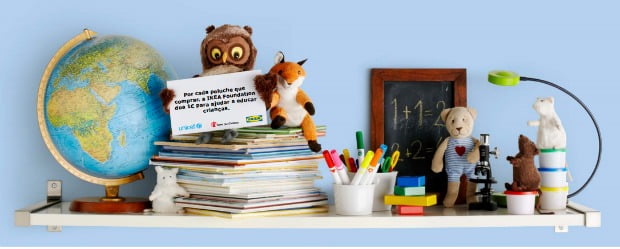 Ikea ajuda a financiar programas de educação