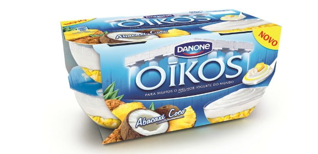 Danone lança Oikos Abacaxi-Coco
