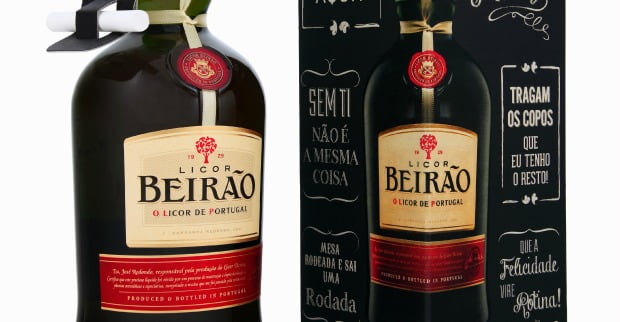 Licor Beirão lança embalagem personalizável