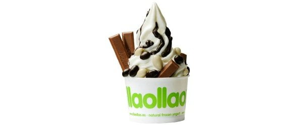 llaollao e Nestlé no mesmo copo de gelado