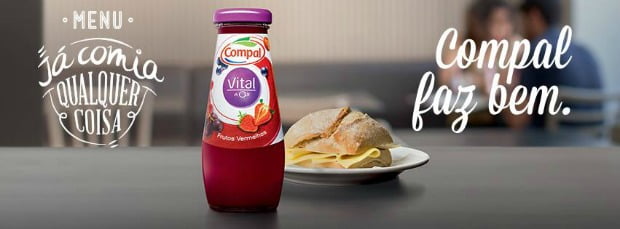 Novo "Menu Compal" promove sumos e néctares