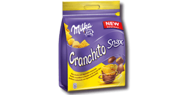 Milka lança Snax Cranchito
