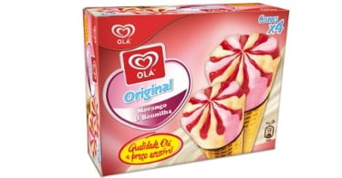 Olá lança novos gelados de cone
