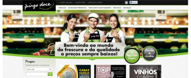 Pingo Doce renova site para melhorar experiência de navegação