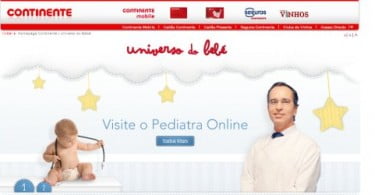 Pediatra Online é a nova aposta do Continente
