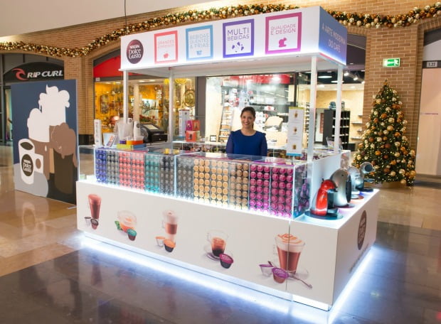 Nescafé Dolce Gusto abre pop-up stores em Lisboa e no Porto