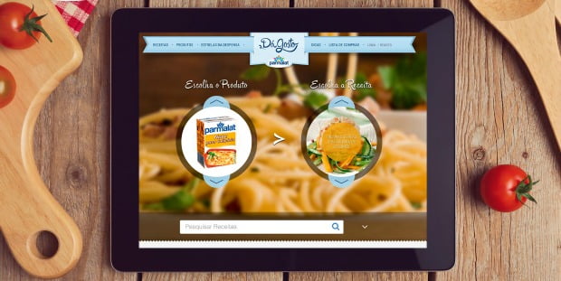 Parmalat lança novo site