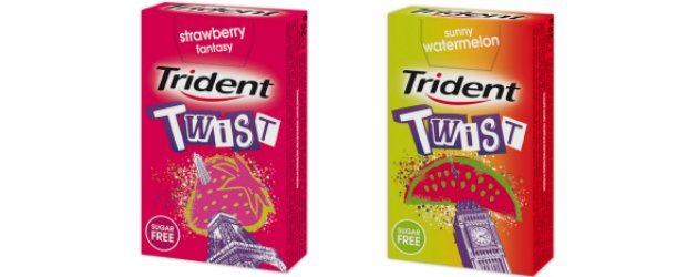 Trident lança nova gama de pastilhas sem açúcar