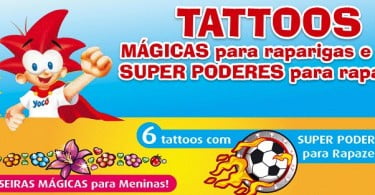 Yoco oferece Tattos até final de maio