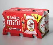 Sagres Mini agora em lata