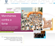 Site da Unilever renova-se