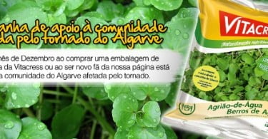 Vitacress apoia população afetada pelo tornado em Silves